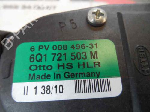 Used Pedal SEAT IBIZA IV (6J5, 6P1) 1.6 TDI (90 hp) 1622899