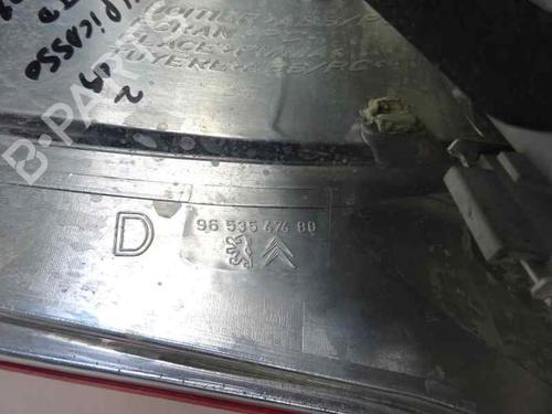 Right taillight CITROËN C4 Picasso I MPV (UD_) 1.6 HDi | BP6704509C35