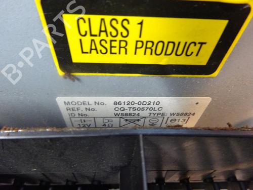 Used Radio TOYOTA YARIS (_P9_) 1.3 VVT-i (SCP90_, SCP90R) (87 hp) 11723814