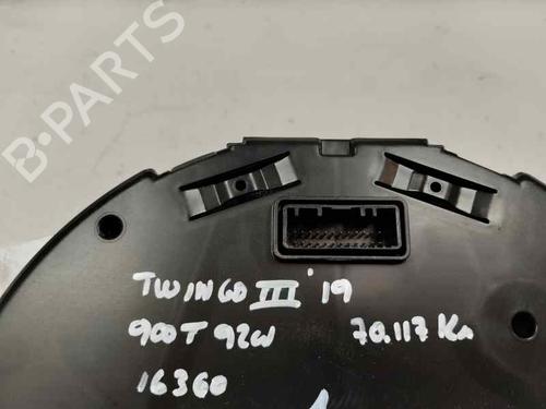 Instrument cluster RENAULT TWINGO III (BCM_, BCA_) 0.9 TCe 95 | BP26567704C47