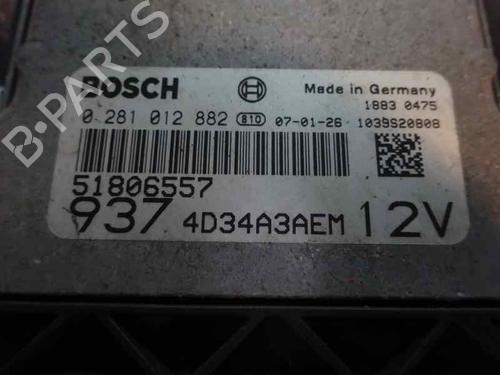 Engine control unit (ECU) ALFA ROMEO 147 (937_) 1.9 JTDM 8V (937.AXD1A, 937.AXU1A, 937.BXU1A) | BP6810576M57