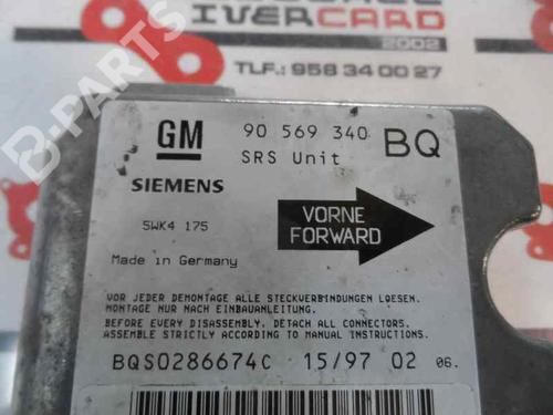 Airbag module OPEL VECTRA B (J96) 1.6 i 16V (F19) | BP1421917M53 