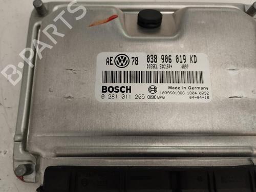 Engine control unit (ECU) VW PASSAT B5.5 (3B3)  | BP16358600M57 