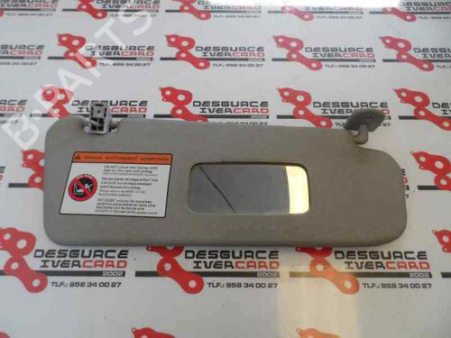 Used Right sun visor CHEVROLET AVEO / KALOS Hatchback (T250, T255) 1.2 (84 hp) 1623263
