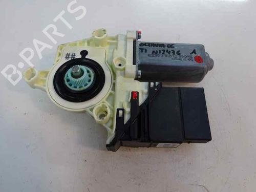 Rudehejsemotor bagstkærm venstre SKODA OCTAVIA II (1Z3) 1.9 TDI | BP4962532E23