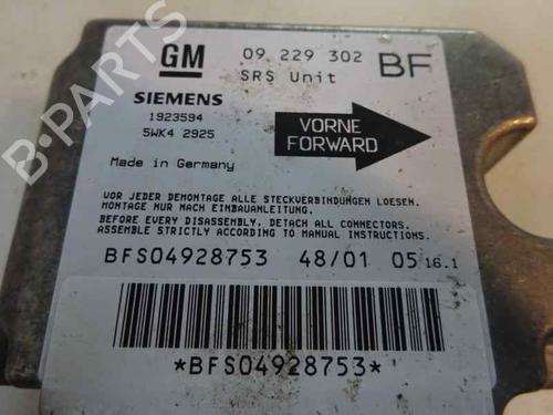 Used ECU airbags OPEL ASTRA G Coupe (T98) [2000-2006]  6816880
