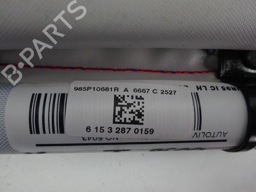 Used Left curtain airbag Left curtain airbag RENAULT GRAND SCÉNIC III (JZ0/1_) 1.5 dCi (JZ09, JZ0D, JZ10, JZ14, JZ1G, JZ29, JZ2C) (110 hp) 10964357 10964357