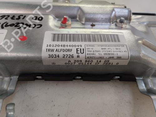Passenger airbag MERCEDES-BENZ CLK (C209) CLK 320 CDI (209.320) | BP15640276C10 