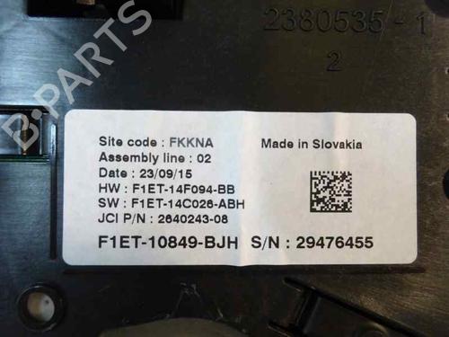 Used Instrument cluster Instrument cluster 1799930 1799930
