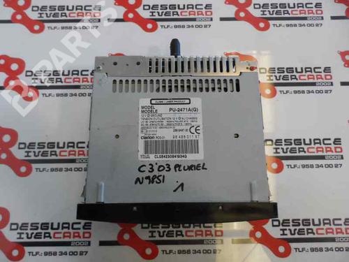 Radio CITROËN C3 Pluriel (HB_) 1.6 | BP586960E6 