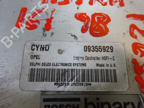 Centralina motore OPEL ASTRA G Hatchback (T98) 1.6 16V (F08, F48) (101 hp) 2584488