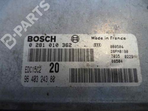 Engine control unit (ECU) CITROËN XSARA (N1) 2.0 HDi 90 | BP199495M57 