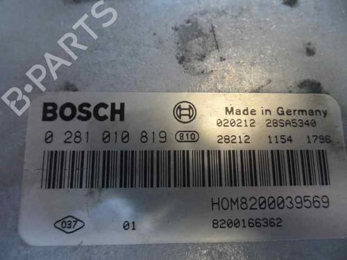 Used Engine control unit (ECU) RENAULT MEGANE I Classic (LA0/1_) 1.9 dCi (LA05) (105 hp) 194723