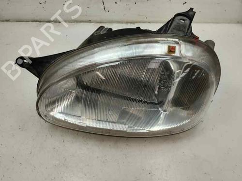 Used Left headlight OPEL CORSA B (S93) [1993-2009]  22646535
