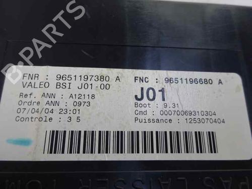 Used Fuse box CITROËN C5 I (DC_) 2.0 HDi (DCRHZB, DCRHZE) (109 hp) 5102954