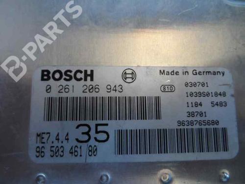 Engine control unit (ECU) PEUGEOT 307 SW (3H) 1.6 16V | BP199531M57 