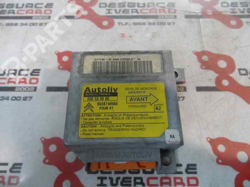 ECU airbags CITROËN XANTIA (X1_, X2_)  | BP1178550M53 