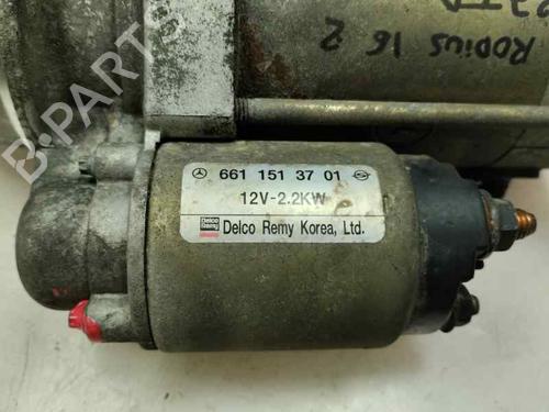 Used Starter SSANGYONG RODIUS I 2.7 Xdi (163 hp) 22387096