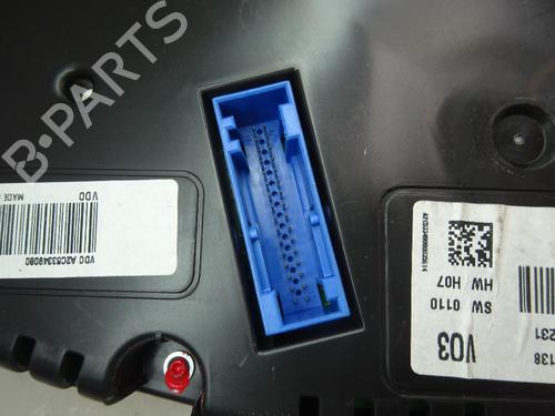 Used Instrument cluster Instrument cluster 10496558 10496558