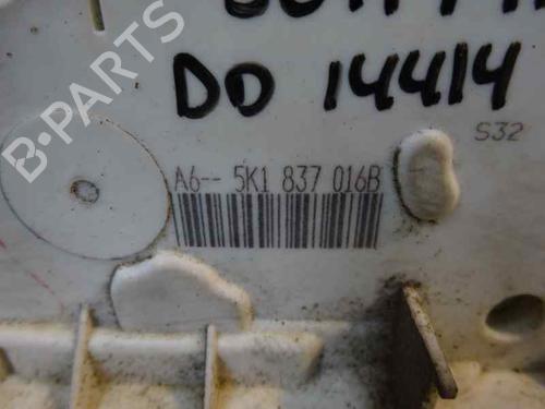 Used Front right lock SKODA YETI (5L) 1.2 TSI (105 hp) 9250413