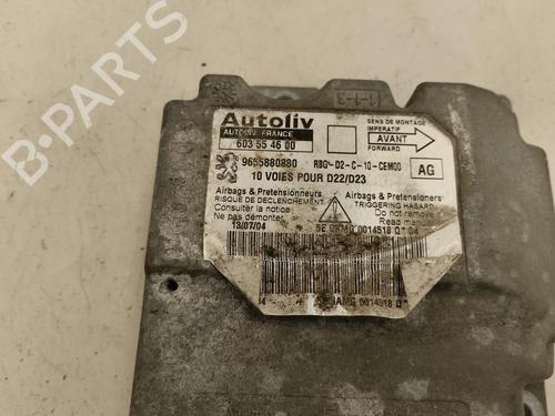 ECU airbags PEUGEOT 407 (6D_) 2.0 HDi 135 (6DRHRH, 6DRHRE, 6DRHRG, 6DRHRJ) | BP13366092M53 