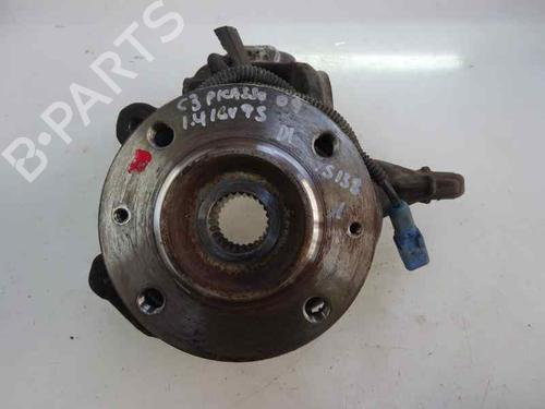 Used Left front steering knuckle CITROËN C3 Picasso (SH_) 1.4 VTi 95 (SH8FSC, SH8FP0, SH8FP6) (95 hp) 10496467