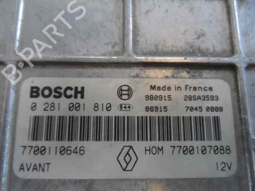 Used Engine control unit (ECU) RENAULT MEGANE I Coach (DA0/1_) [1996-2003]  200409