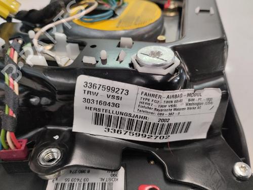 Used Driver airbag BMW X5 (E53) 3.0 d (184 hp) 12469112
