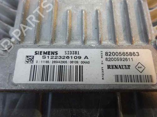 Motorstyringsenhet RENAULT MEGANE II Saloon (LM0/1_) 1.5 dCi (LM0F, LM0T, LM2B) (82 hp) 1866237