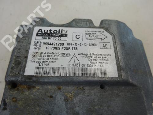 Kollisjonspute styreenhet PEUGEOT 307 CC (3B)  | BP10496905M53 