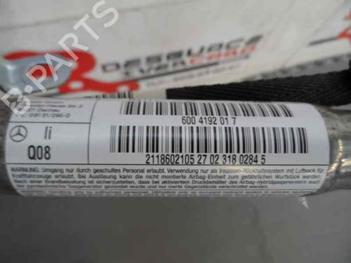 Left curtain airbag MERCEDES-BENZ E-CLASS (W211) E 220 CDI (211.006) | BP12443260C11 