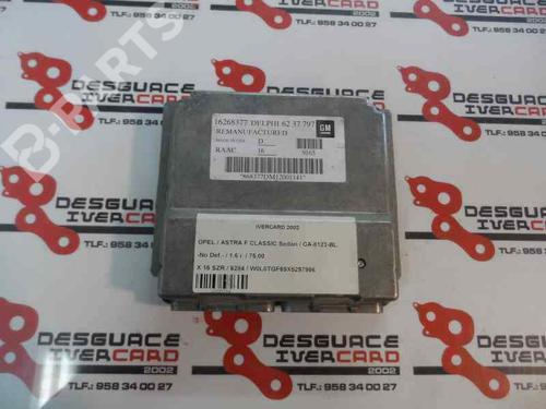 Used Engine control unit (ECU) OPEL ASTRA F Saloon (T92) 1.6 i 16V (F19, M19) (100 hp) 201403