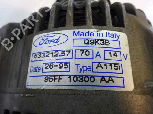 Used Alternator FORD ESCORT VI (GAL) [1992-1996]  1587594