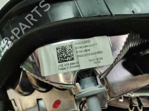 Used Right tailgate light OPEL CROSSLAND X / CROSSLAND (P17, P2QO) 1.2 (75) (110 hp) 22651599