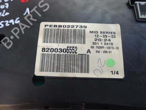 Instrument cluster RENAULT MEGANE II Estate (KM0/1_) 1.6 | BP10564627C47 