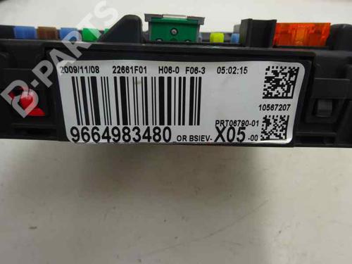 Fuse box CITROËN C3 Picasso (SH_)  | BP10496408E1 