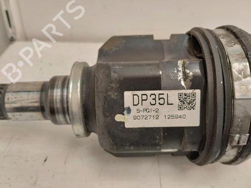 Left front driveshaft TOYOTA URBAN CRUISER (_P1_)  | BP17084168M38 