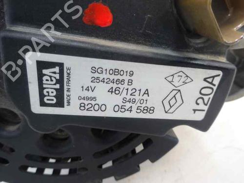 Used Alternator RENAULT MEGANE I (BA0/1_) 1.9 dTi (BA1U) (80 hp) 6300326