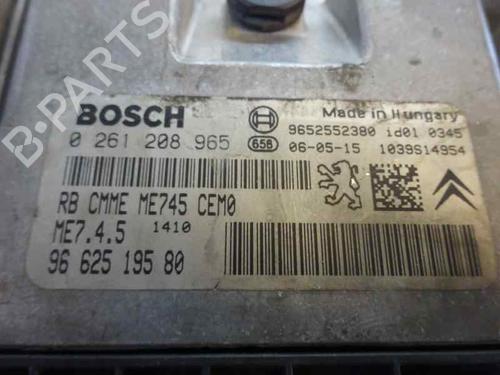 Engine control unit (ECU) PEUGEOT 207 (WA_, WC_) | BP2293589M57