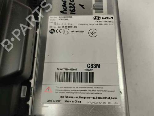 Used Radio KIA PICANTO III (JA) 1.0 (67 hp) 29133784