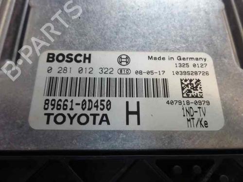 Motorstyringsenhet TOYOTA YARIS (_P9_) 1.4 D-4D (NLP90_, NLP90R) (90 hp) 1523544