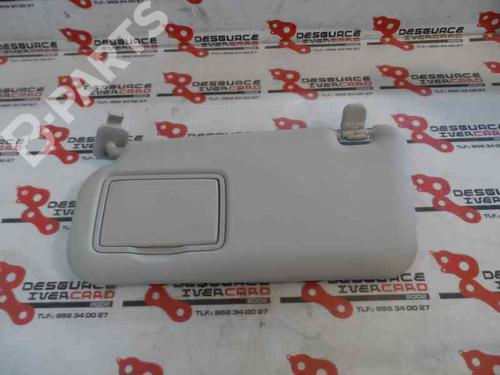 Used Left sun visor Left sun visor MAZDA 2 (DE_, DH_) 1.3 (DE3FS) (75 hp) 1622948 1622948