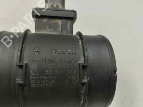Used Mass air flow sensor OPEL ASTRA J (P10) 1.7 CDTI (68) (125 hp) 29123273
