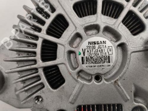 Used Alternator NISSAN X-TRAIL II (T31) 2.0 dCi 4x4 (173 hp) 12317876