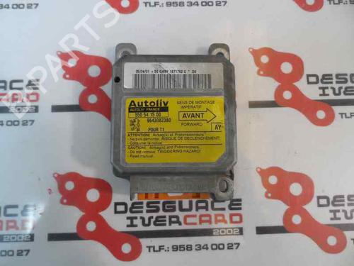 Kollisjonspute styreenhet PEUGEOT 206 Hatchback (2A/C) 1.9 D (69 hp) 358084