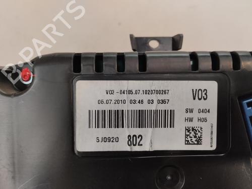 Used Instrument cluster SEAT IBIZA IV (6J5, 6P1) 1.2 (70 hp) 12309183