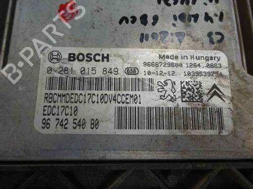 Engine control unit (ECU) CITROËN C3 II (SC_) | BP8370127M57 - Image 2