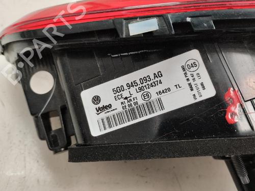 Used Left tailgate light Left tailgate light 18475443 18475443