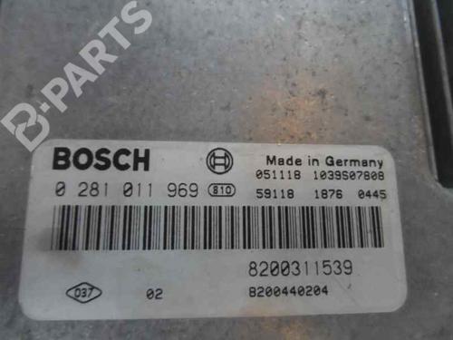 Engine control unit (ECU) RENAULT LAGUNA II (BG0/1_)  | BP201362M57 