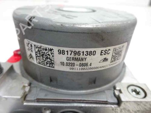Used ABS pump PEUGEOT 2008 I (CU_) 1.6 BlueHDi 120 (120 hp) 9364814